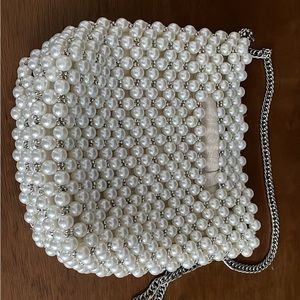 Zara pearl bag like new